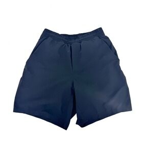 Lululemon Pace Breaker Lined Shorts 7" Black Mens Size S LM7APKS